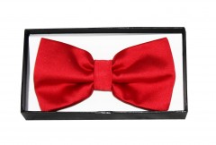      NM Satin Fliege im Geschenkbox - Rot 